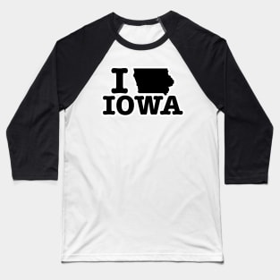 I Love Iowa Baseball T-Shirt